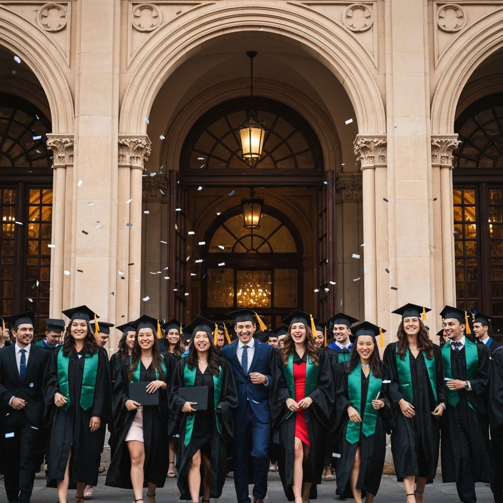 University graduation ceremony